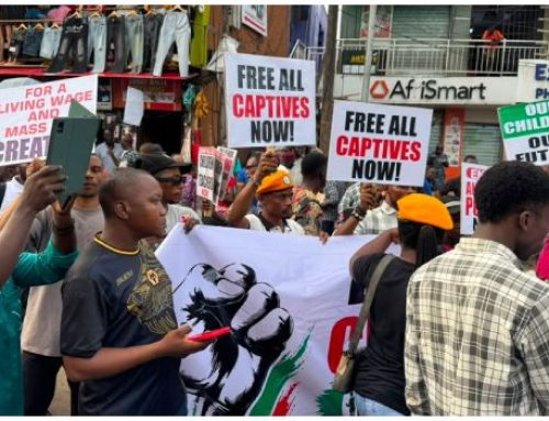 Protesters Hold EndBadGovernance Rally In Lagos As Demonstrators Demand Action On Hardship, Insecurity